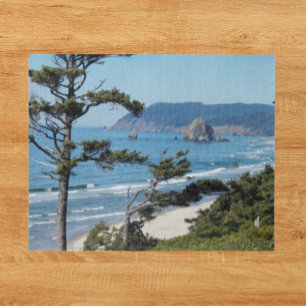 Schilderachtig Oregon Seascape Foto Legpuzzel