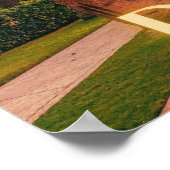 Schilderachtig palmknolroze huiduitslag poster (Hoek)