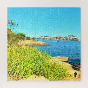 Schilderachtig reis Sydney Barangaroo Legpuzzel