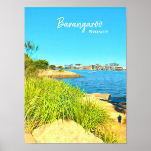 Schilderachtig reis Sydney Barangaroo Poster