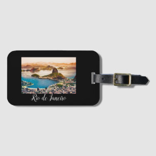 Schilderachtig Rio de Janeiro Bagagelabel
