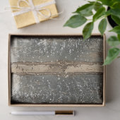 Schilderachtig rustieke decoupage Tissuepapier (Geschenk)