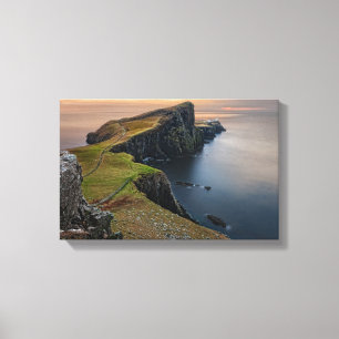 Schilderachtig Seascape uit Schotland Canvas Afdruk