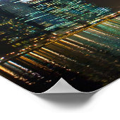 Schilderachtig Singapore Skyline Poster (Hoek)