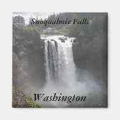 Schilderachtig Snoqualmie Herfsten, Washington Magneet (Voorkant)