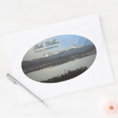 Schilderachtig stickers van het meer Dillon Colora (Envelop)