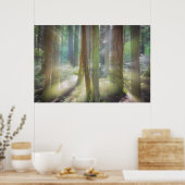 Schilderachtig strand State Park Poster (Keuken)