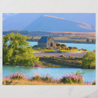 Schilderachtig Tekapo-schraapboek