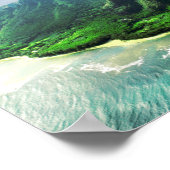 Schilderachtig Tropisch eiland Hawaii Poster (Hoek)