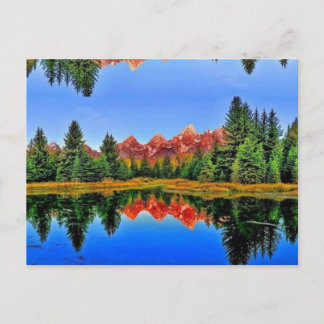 schilderachtig uitzicht briefkaart