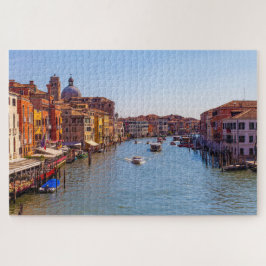 Schilderachtig uitzicht Canal Grande, Venetië, Ita Legpuzzel