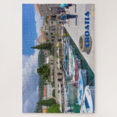 Schilderachtig Uitzicht Kroatië Legpuzzel (Verticaal)