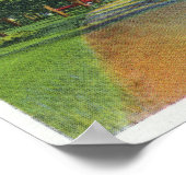 Schilderachtig Uitzicht langs het meer Poster (Hoek)