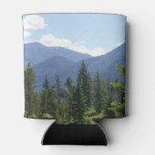 Schilderachtig Uitzicht Montana Forest en Mountain Blikjeskoeler (Achterkant)