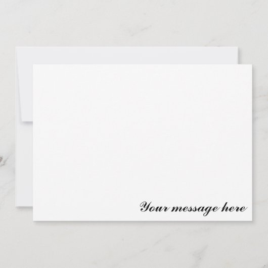 Schilderachtig uitzicht op gebergte in pastoraal l kaart (Achterkant)