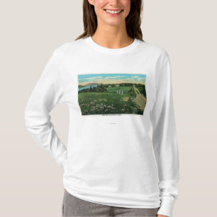 Schilderachtig Uitzicht, over de heuvels en ver T-shirt