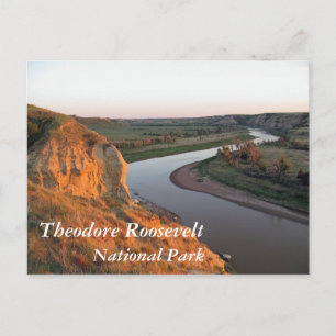 Schilderachtig uitzicht, Theodore Roosevelt Nation Briefkaart