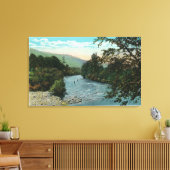 Schilderachtig Uitzicht van Goed Gevist Canvas Afdruk (Insitu (Woonkamer))