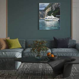 Schilderachtig Uitzicht van het passagiersschip Ca Canvas Afdruk