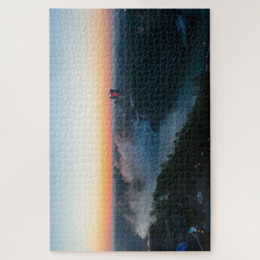 Schilderachtig uitzicht van Niagara-herfsten bij z Legpuzzel (Verticaal)