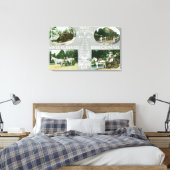 Schilderachtig Uitzichten van het Roos van Santa C Canvas Afdruk (Insitu (Slaapkamer))