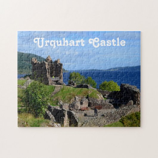 Schilderachtig Urquhart Castle Ruins Legpuzzel (Horizontaal)