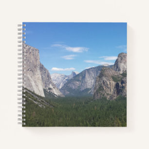 Schilderachtig van de Yosemite National Park Mount Notitieboek