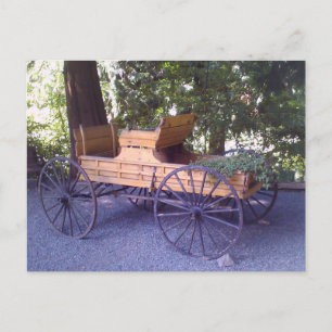 Schilderachtig Wagon Cart Briefkaart