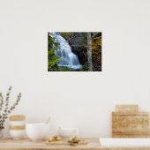 Schilderachtig watervalafdrukken poster (Keuken)