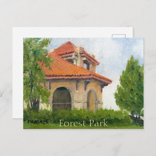 Schilderachtig wereldkampioenschap 1904 - St. Loui Briefkaart (Voorkant / Achterkant)