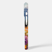 Schilderachtig wilde bloemen en bergen Fine Art Case-Mate iPhone Case (Achterkant / Links)