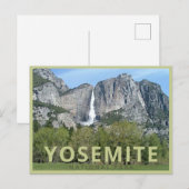 Schilderachtig Yosemite Vintage Briefkaart (Voorkant / Achterkant)