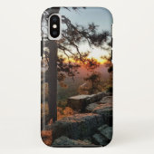 Schilderachtig Zonnegesetten Uitzicht / Pijnbomen Case-Mate iPhone Case (Achterkant)