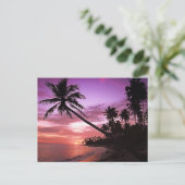 Schilderachtig zonsondergang briefkaart (Staand voorkant)