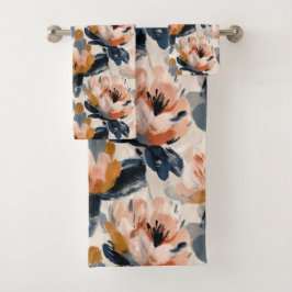 Schilderachtige Bloem Botanische Handdoek