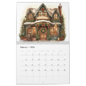 Schilderachtige kerstwinkels kalender (Feb 2026)