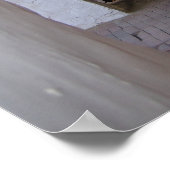 schilderachtige steegje poster (Hoek)