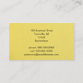 schilderbedrijf / schilder / interieurontwerper visitekaartje (Achterkant)