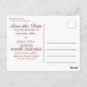 Schilderd hek met lentbloemen briefkaart (Achterkant)