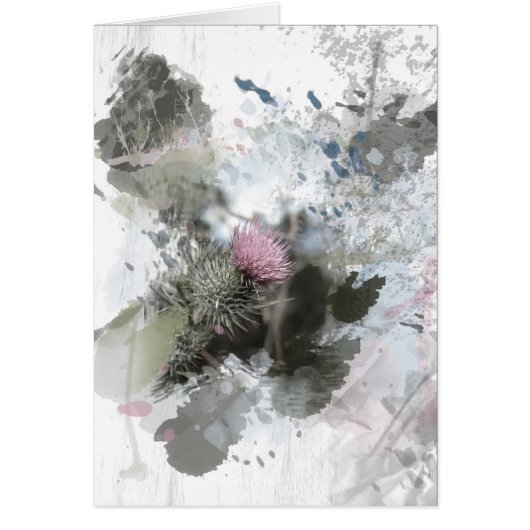 Schilderd op getextureerde achtergrond (Voorkant)