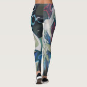 Schilderd op tanden door TRICKSTER REX Leggings (Achterkant)