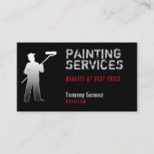 Schilderdiensten | Beroepsbeoefenaars Visitekaartje (Voorkant)