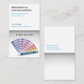 Schilderdiensten | Decorator Visitekaartje (Voorkant / Achterkant)