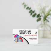 Schilderdiensten | Verfrollen Visitekaartje (Staand voorkant)