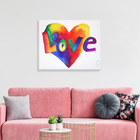 Schilderdoek voor kunstkunstschilderingen van de L Canvas Afdruk (Insitu (Woonkamer))