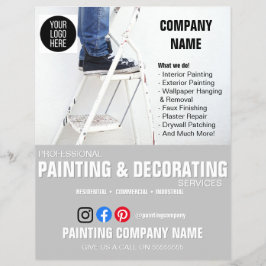 SCHILDEREN & DECOREREN business flyer