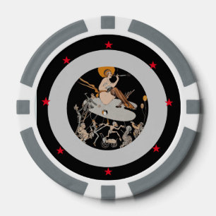 Schilderen Democratie - Poker Chips
