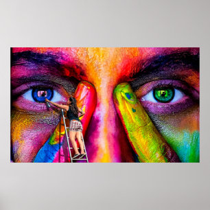 Schilderen door de ogen van een fotograaf poster