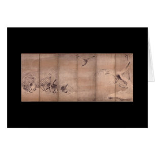 Schilderen door Miyamoto Musashi, c. jaren '1600