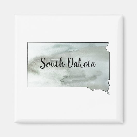 Schilderen in het kader van het South Dakota-staat Magneet (Voorkant)